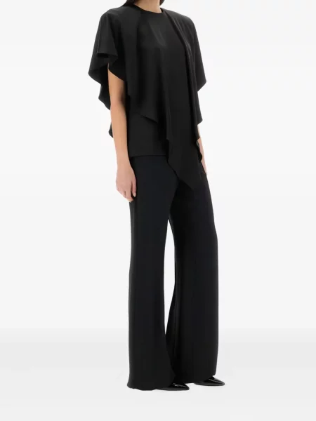Bluză Stella Mccartney drapată negru