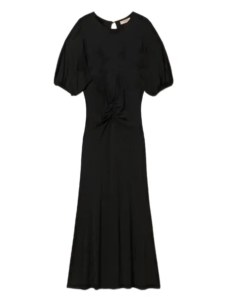 Rochie midi Twinset până la genunchi de costum negru