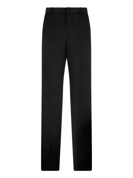 Pantaloni Billionaire din satin negru
