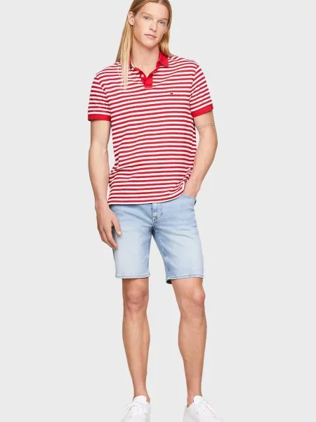Короткі джинсові шорти Tommy Hilfiger блакитні