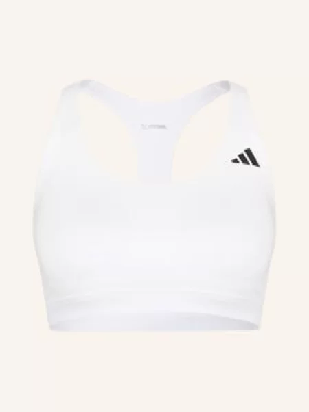 Adidas Sportovní Podprsenka Optime Essentials Workout / černá bílá
