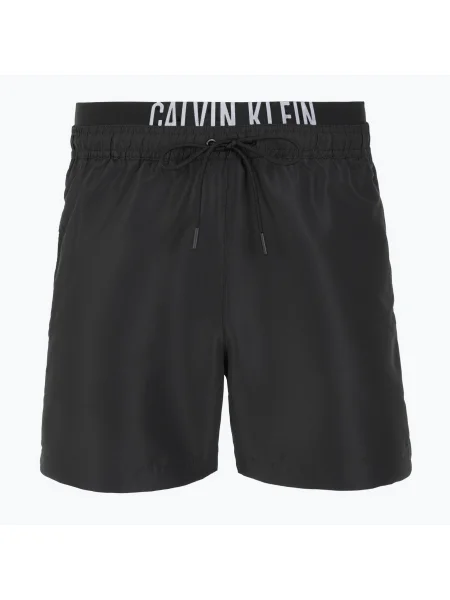 Șorturi de înot pentru bărbați Calvin Klein Intense Power Medium Double WB pvh black negru