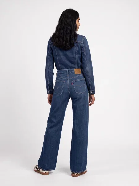 Blugi cu picior larg Levi's® albastru
