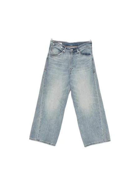 Szerokie jeansy Levi's niebieskie