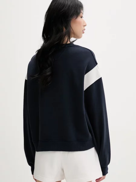 Bluza o pudełkowym kroju z mieszanki bawełny model ‘VARSITY CREW’ Tommy Jeans