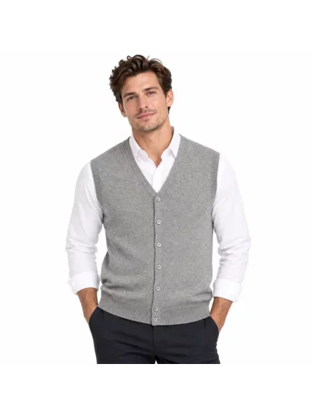 Sweter Cashmere Company z kaszmiru szary