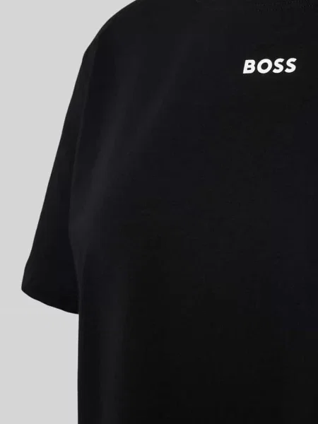 Piżama Boss z nadrukiem czarna