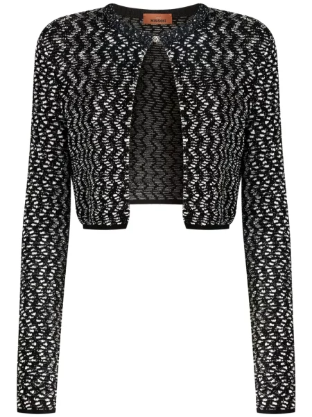 Cardigan Missoni cu paiete negru