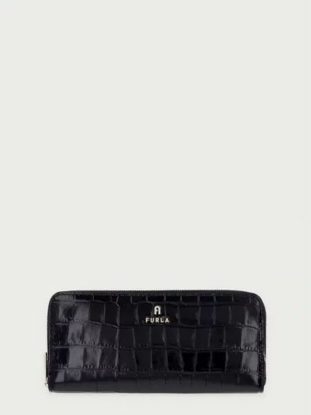 Furla portofel pentru femei din piele Camelia L negru