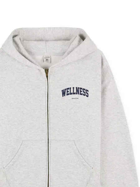Μακρύς hoodie Sporty & Rich γκρι