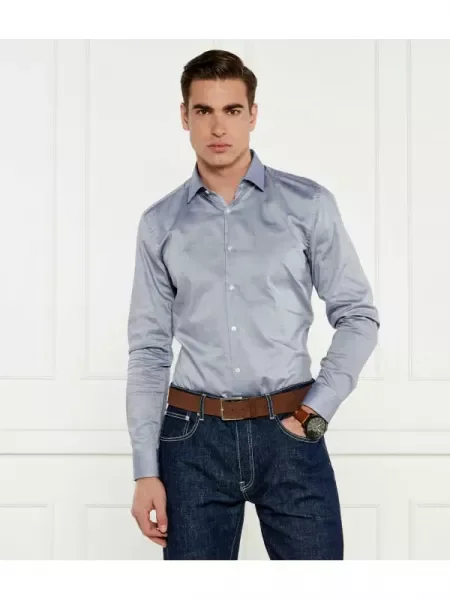 HUGO Cămașă Koey gri