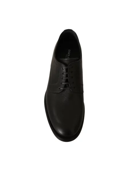 Półbuty Dolce And Gabbana skórzane czarne