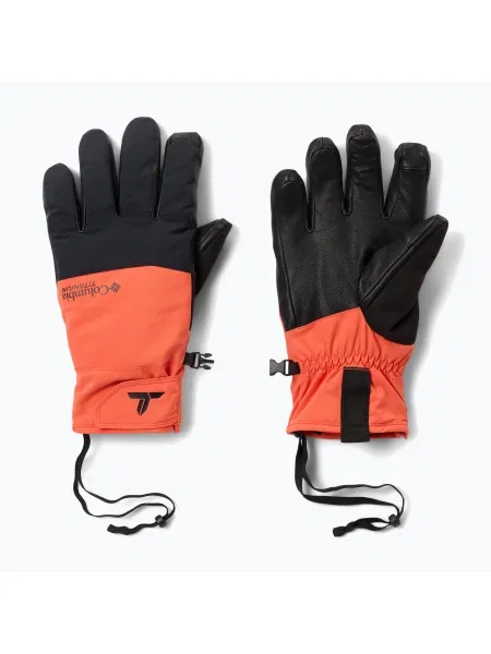 Mănuși de trekking pentru bărbați Columbia PowBound zing/black negru