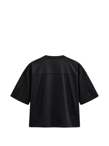 Lung tricou Nike cu buline din fleece negru