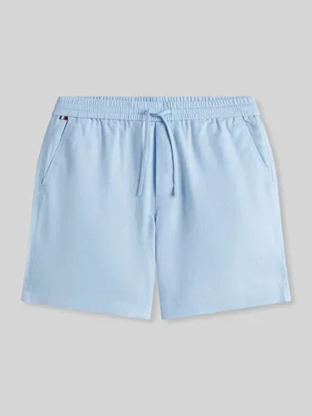 Tommy Hilfiger Szorty materiałowe Dover niebieski