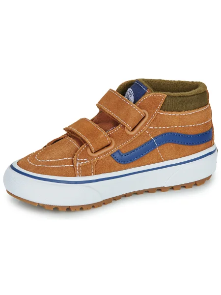 Členkové topánky Vans hnedá
