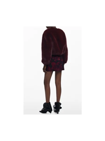 Desigual bomber dzseki RASPBERRY bordó átmeneti fekete