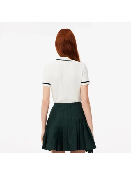 Lacoste Koszulka Polo Slim Fit biała
