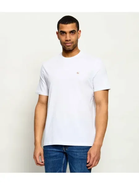 Calvin Klein Jeans Póló Regular Fit fehér