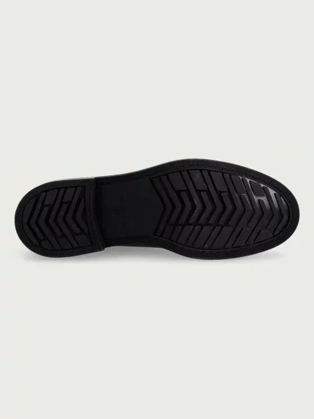 Gant боти челси мъжки от кожа Prepdale черно