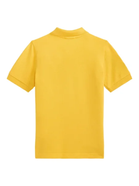 Koszulka polo dziecięca Polo Ralph Lauren żółta