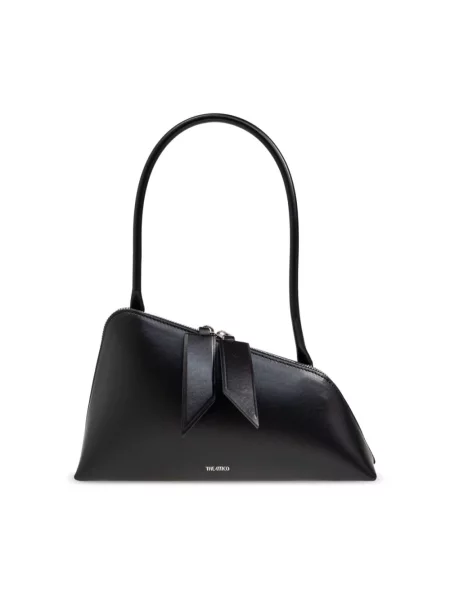 Torebka The Attico skórzana czarna