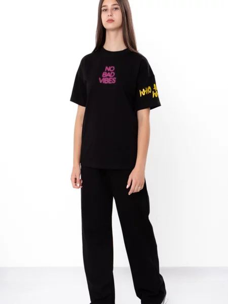 Дитячий Спортивний костюм Носи своє чорний