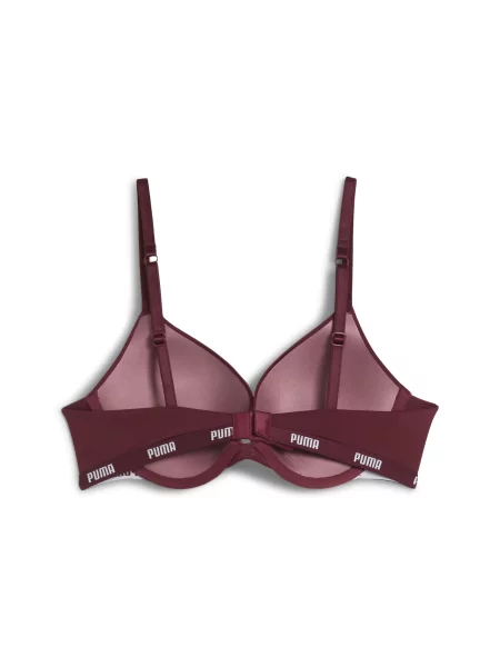 Biustonosz push-up PUMA czerwony