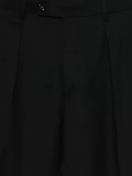 Pantaloni Berwich plisate negru