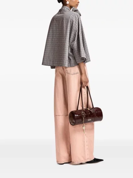 Blugi cu picior larg Essentiel Antwerp roz