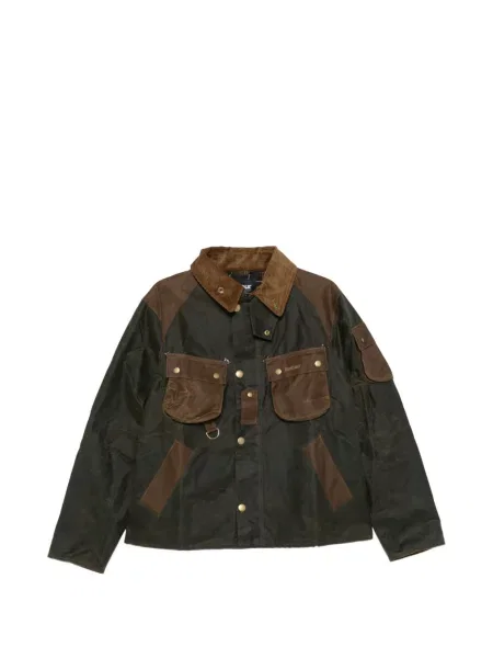 Восъчен яке Barbour зелено