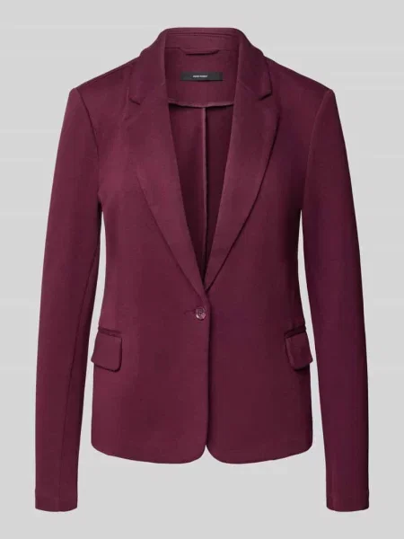 Żakiet krótki o kroju regular fit z dodatkiem bawełny model ‘JULIA’ Vero Moda