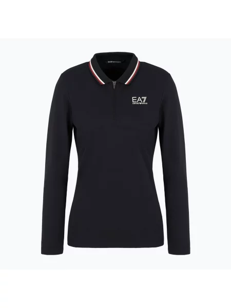 Női Emporio Armani Golf Pro Polo hosszú ujjú póló Golf Pro Polo fekete