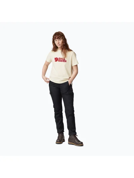 Olcsóbban. Női trekking póló Fjällräven Logo Méret: M fehér