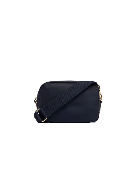 Tommy Hilfiger Ročna torba Popette Camera Bag Corp Mornarsko modra