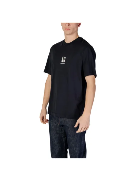 Tricou Eax albastru