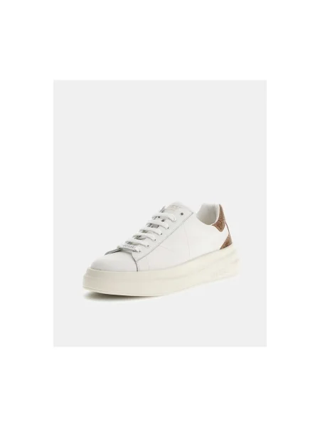 Pantofi Guess din piele alb