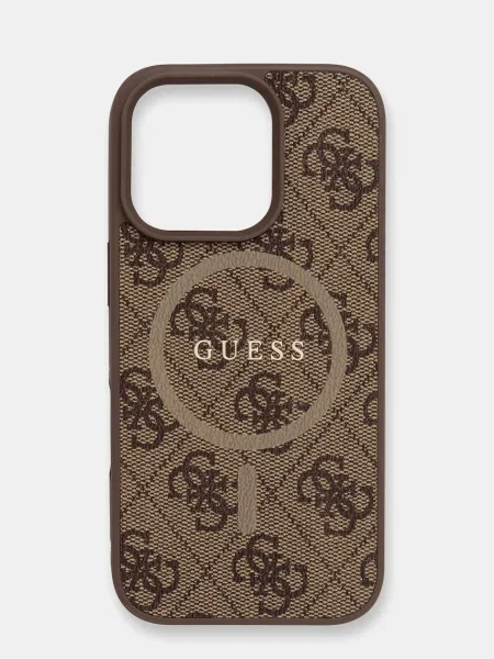 Пръстен Guess кафяво