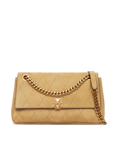 Kabelka Tory Burch béžová