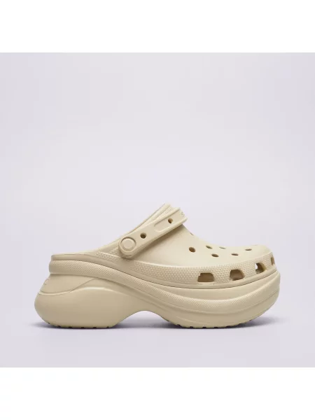 Klapki Crocs beżowe