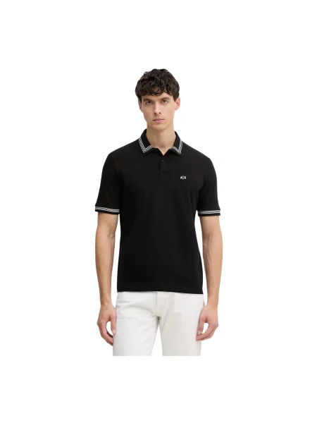 Armani Exchange polo czarna