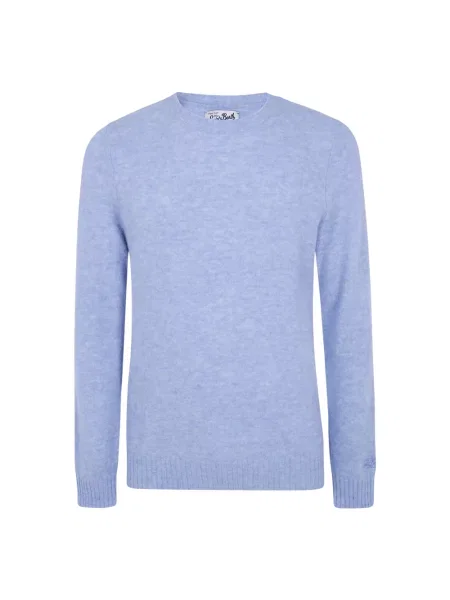 Sweter Mc2 Saint Barth niebieski