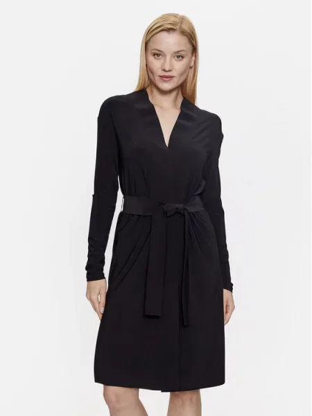 Pletena jopica Max Mara Leisure črna