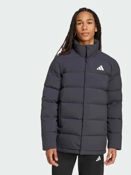 Пуховик adidas перероблений чорний