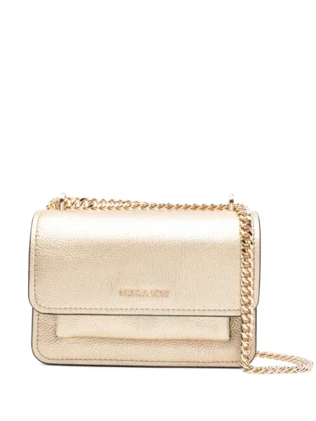 Colier Michael Michael Kors din piele cu franjuri negru