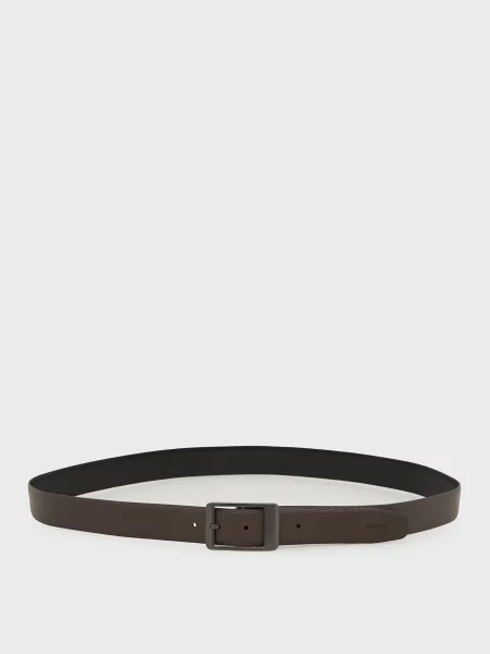 Кожаный ремень Calvin Klein двусторонний
