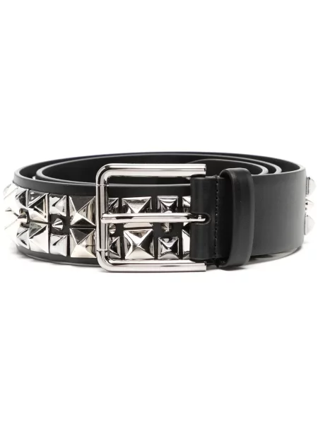 Cu centură curea Dolce & Gabbana din piele negru