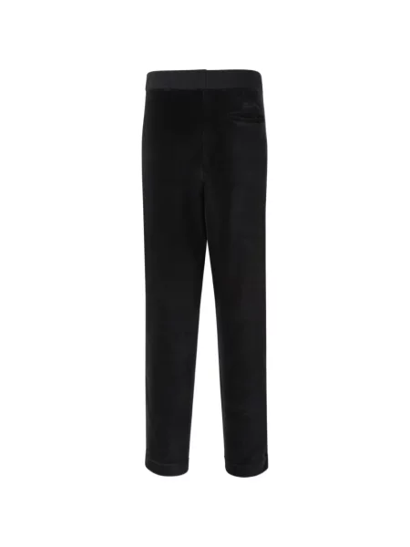 Pantaloni Rhude de catifea cu dungi negru