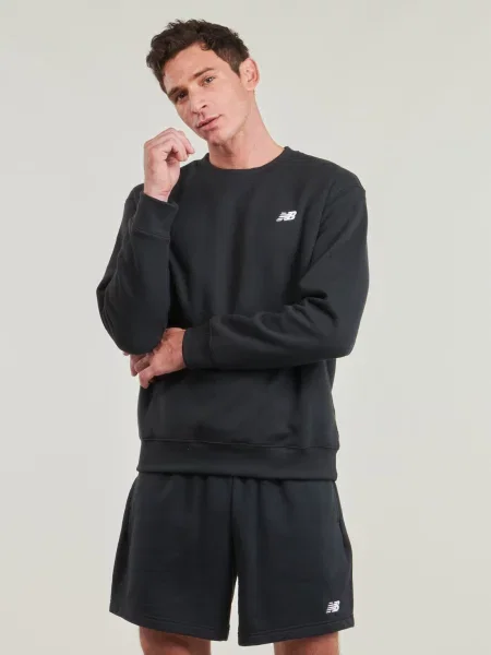 Majica New Balance s autogramom crna