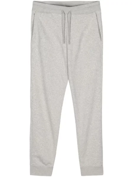 Pantaloni Woolrich cu broderie gri